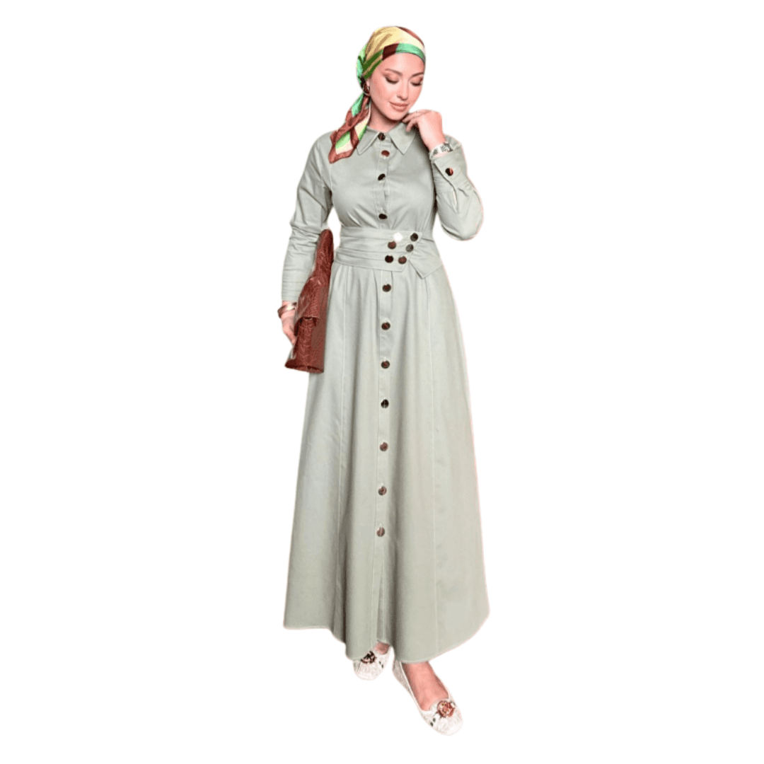 Cloud Dress Khaki
